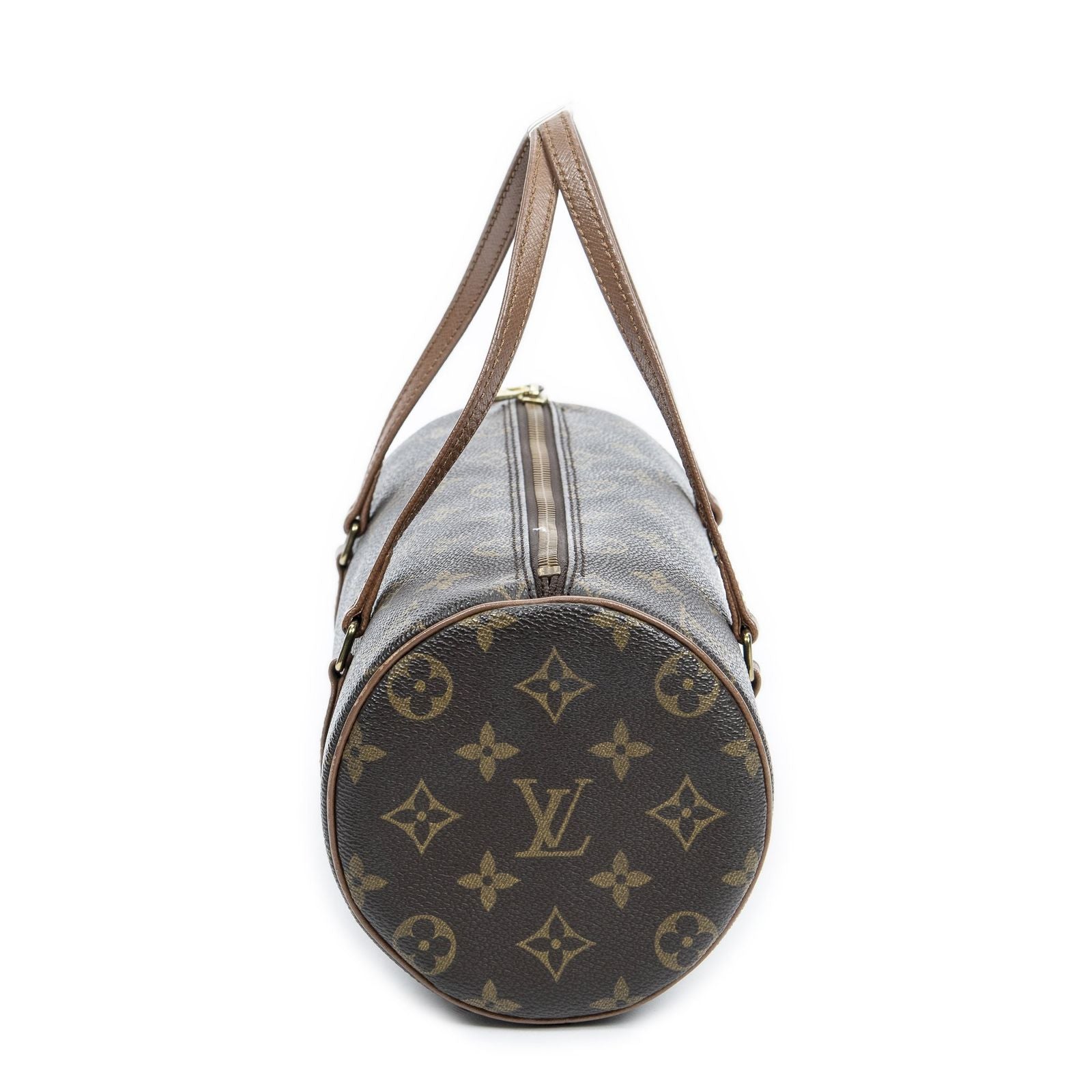 Louis Vuitton Papillon Brown Monogram Canvas Handbag — view 3