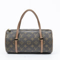 Louis Vuitton Papillon Brown Monogram Canvas Handbag
