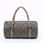 Louis Vuitton Papillon Brown Monogram Canvas Handbag