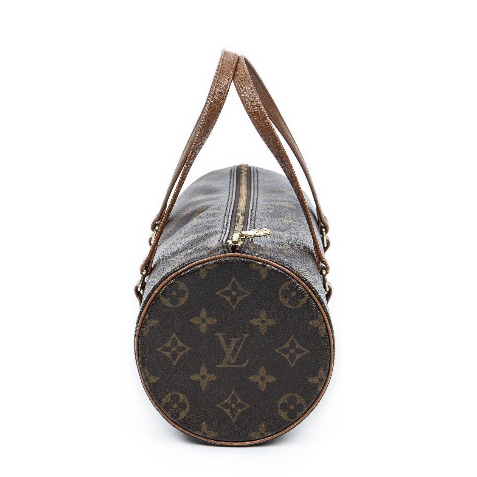 Louis Vuitton Papillon Brown Monogram Canvas Handbag — view 4