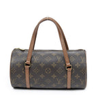 Louis Vuitton Papillon Brown Monogram Canvas Handbag