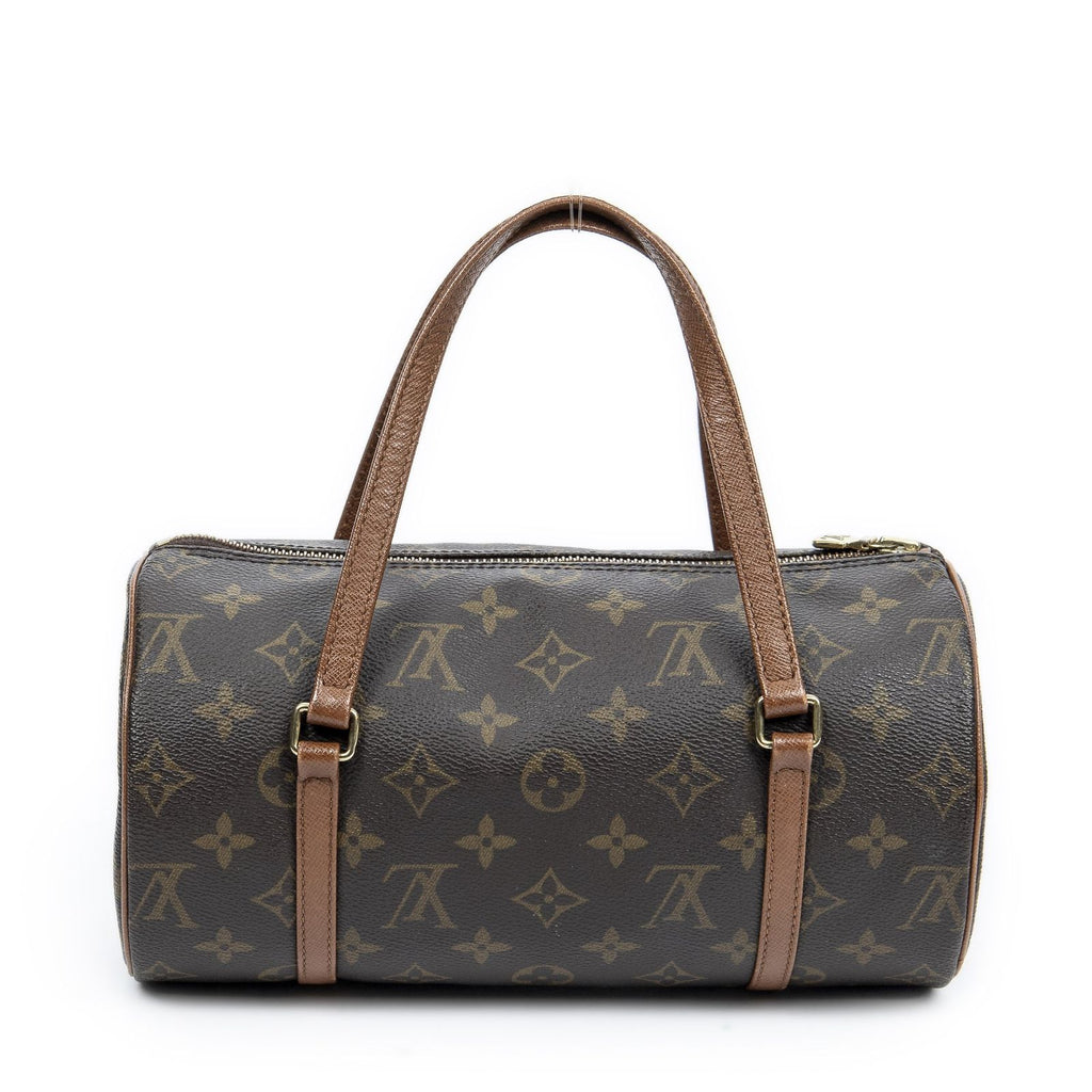Louis Vuitton Papillon Brown Monogram Canvas Handbag — view 5