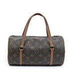 Louis Vuitton Papillon Brown Monogram Canvas Handbag — view 5