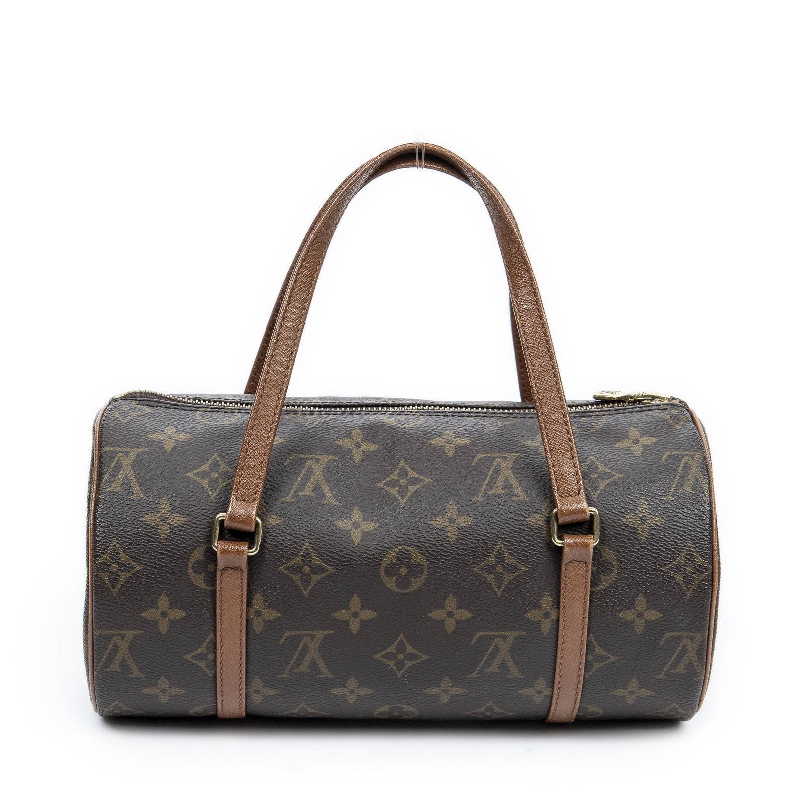 Louis Vuitton Papillon Brown Monogram Canvas Handbag — view 5