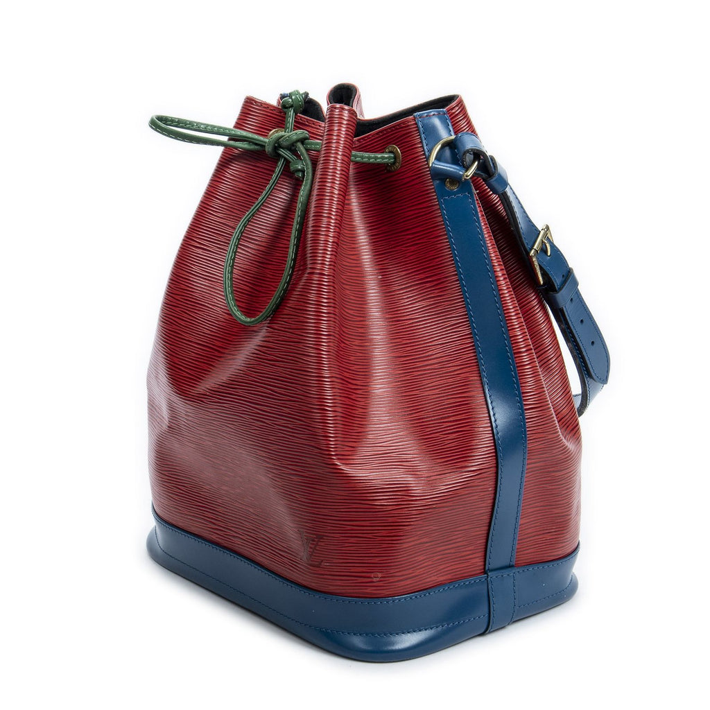 Louis Vuitton Noe Tricolor Red Blue Green — view 2