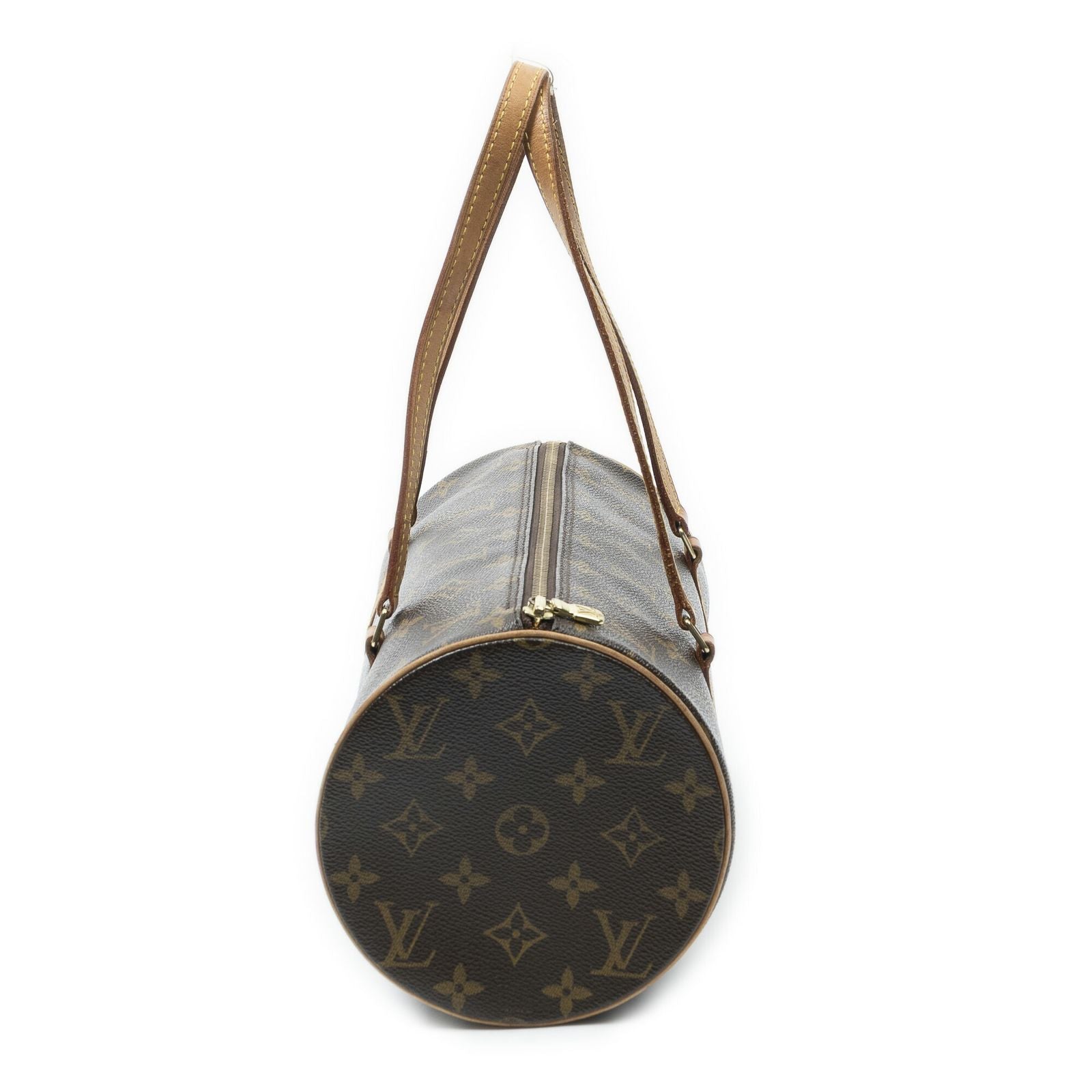 Louis Vuitton Papillon Brown Monogram Canvas Handbag — view 4