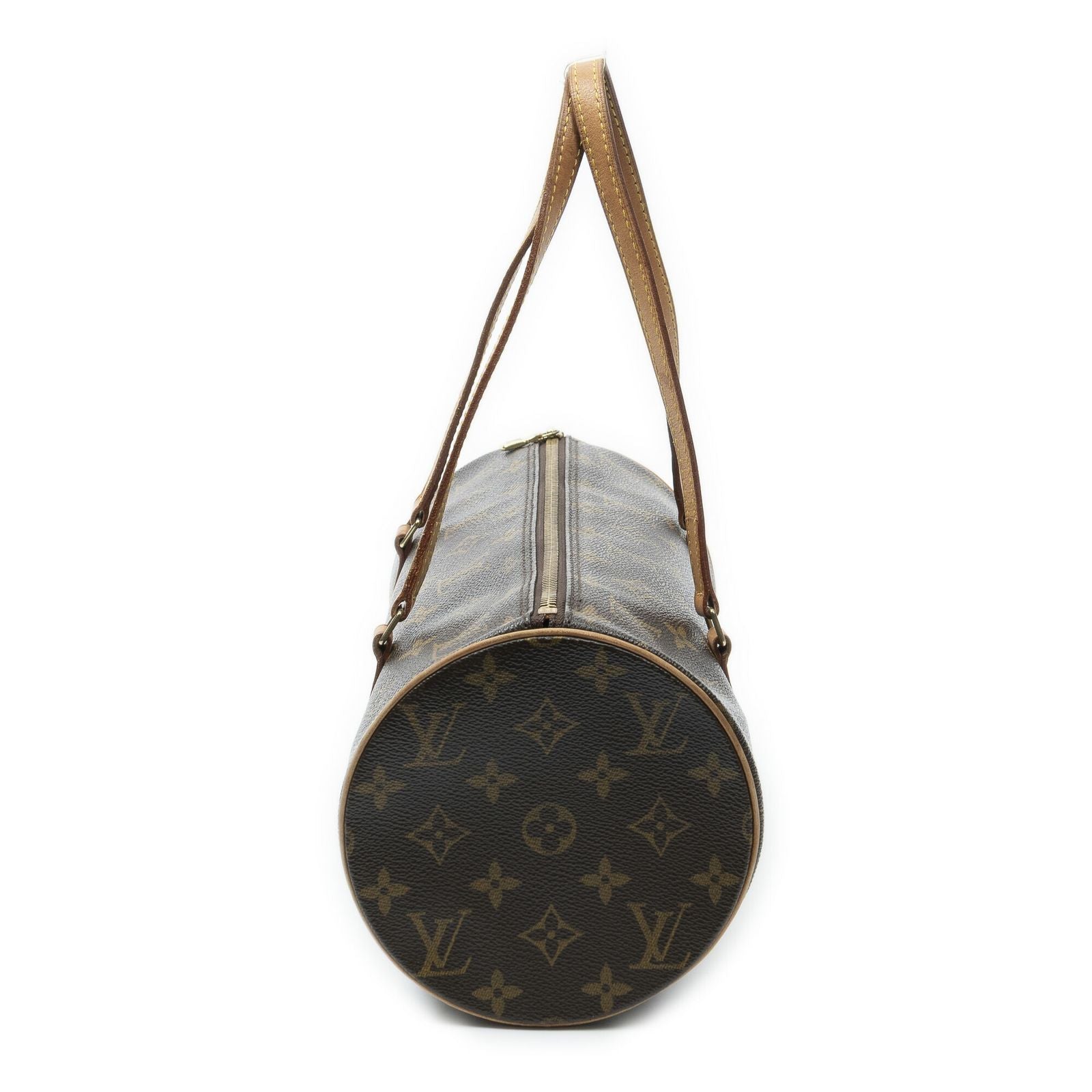 Louis Vuitton Papillon Brown Monogram Canvas Handbag — view 3
