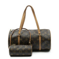 Louis Vuitton Papillon Brown Monogram Canvas Handbag