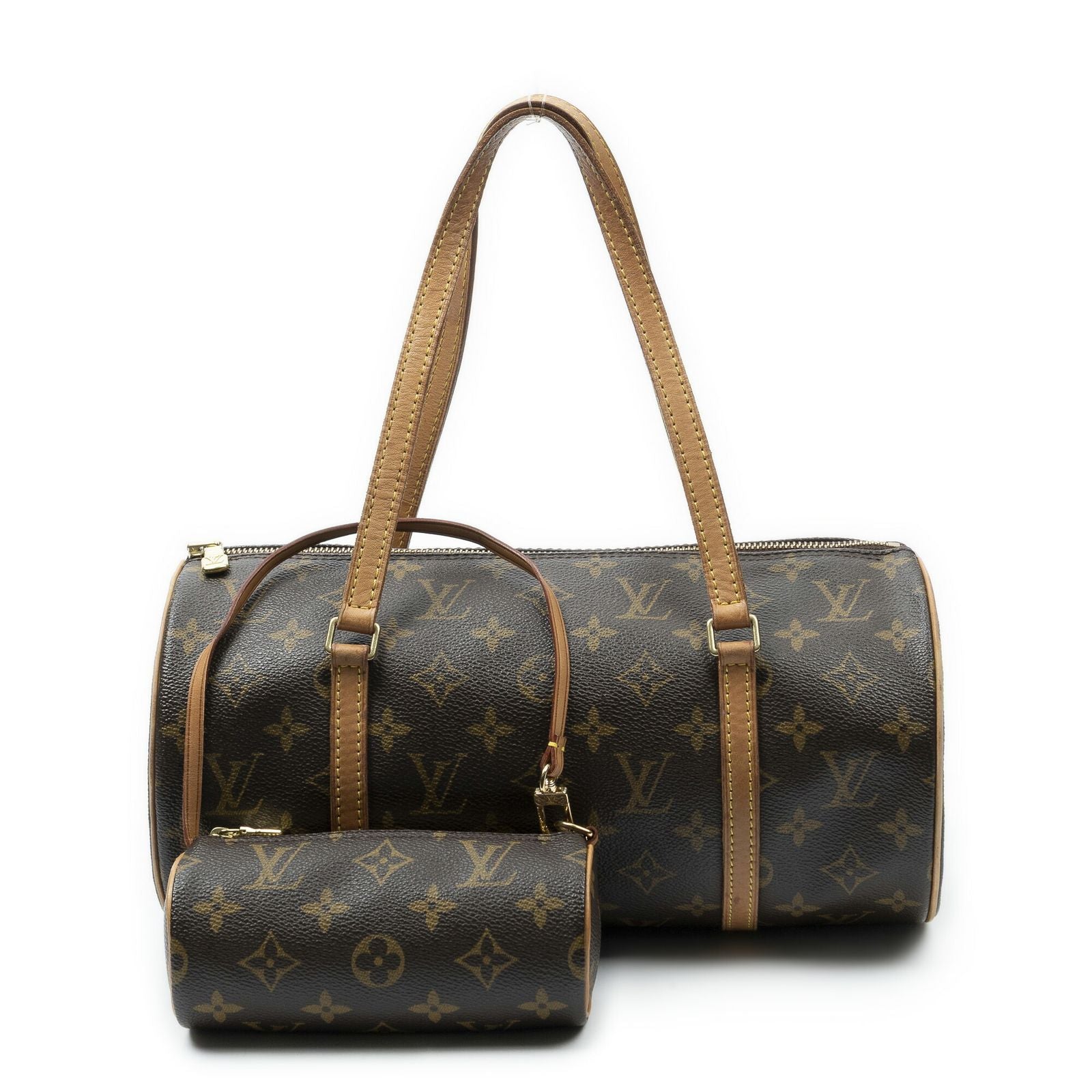 Louis Vuitton Papillon Brown Monogram Canvas Handbag