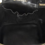 Chanel Timeless Tall Vanity Case Black Caviar Leather — view 9