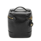 Chanel Timeless Tall Vanity Case Black Caviar Leather — view 5