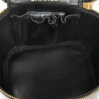 Chanel Timeless Tall Vanity Case Black Caviar Leather — view 9