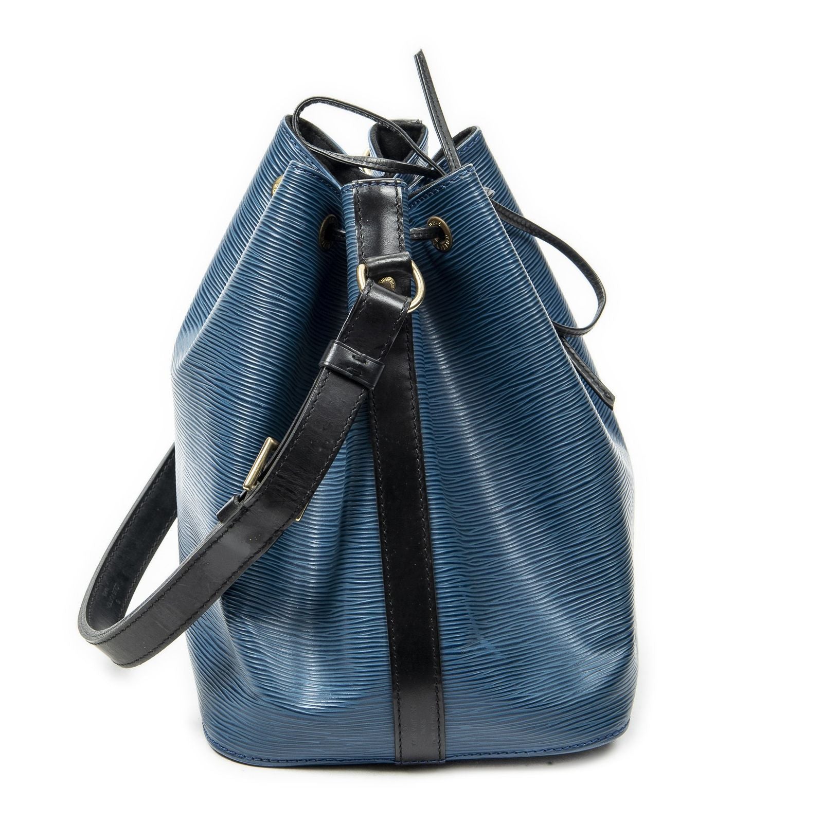 Louis Vuitton Noe Bicolor Blue Black — view 4