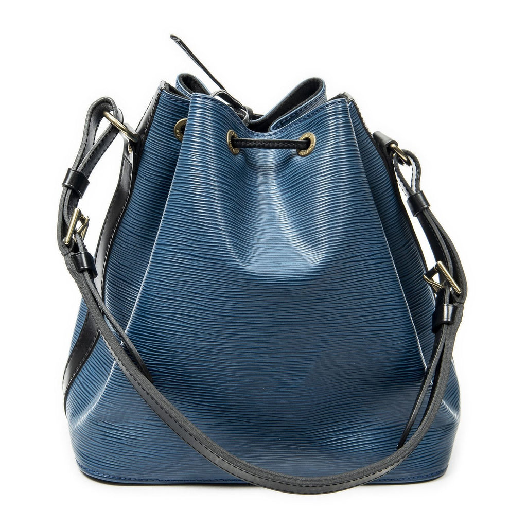 Louis Vuitton Noe Bicolor Blue Black — view 5