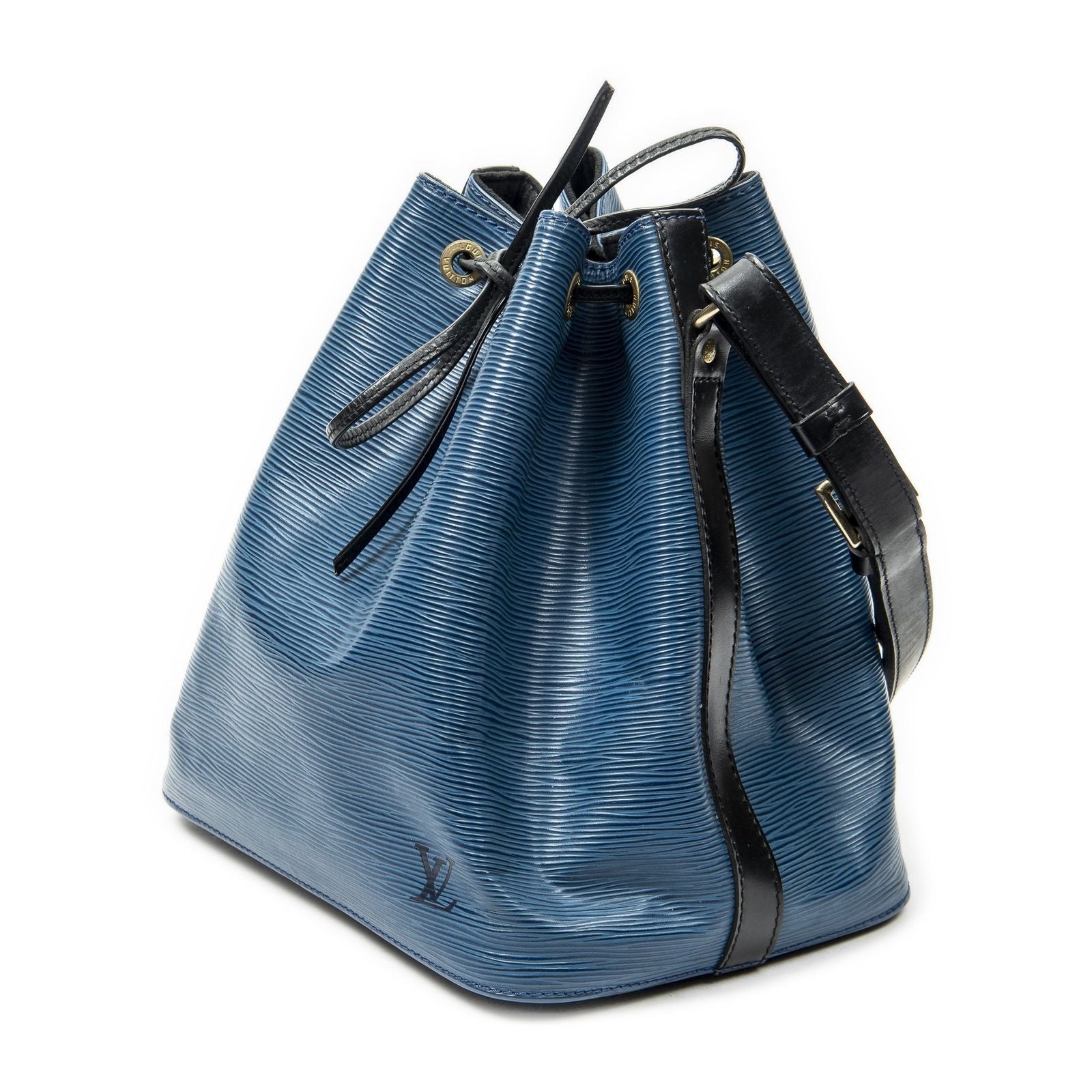 Louis Vuitton Noe Bicolor Blue Black — view 2
