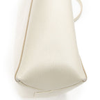 Celine Small Vertical Cover Tote White Gray Calfskin Leather — view 7