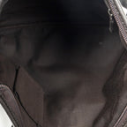 Gucci Abbey D Ring Crossbody Dark Brown GG Denim Canvas — view 9