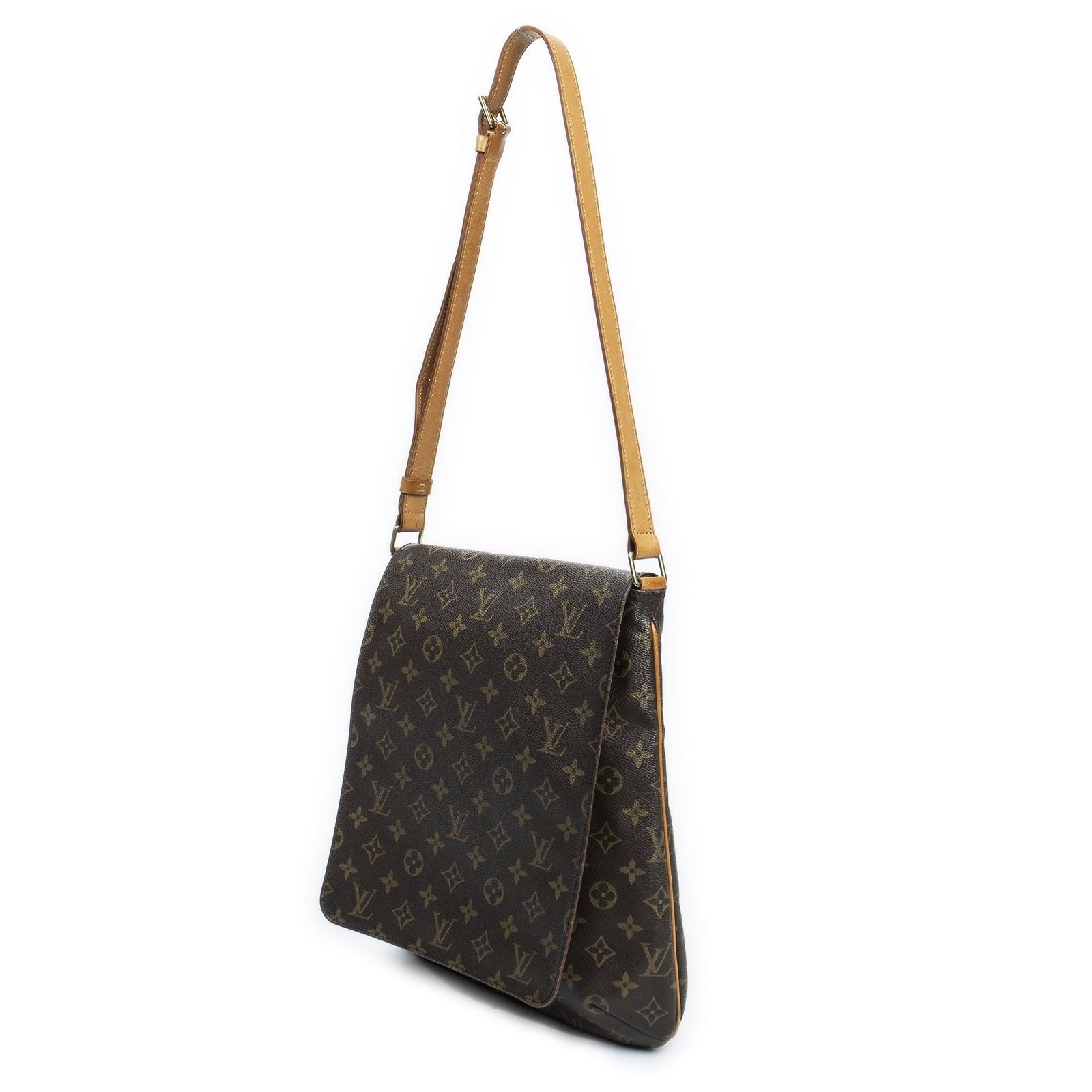 Louis Vuitton Musette Brown Monogram Canvas Messenger — view 2