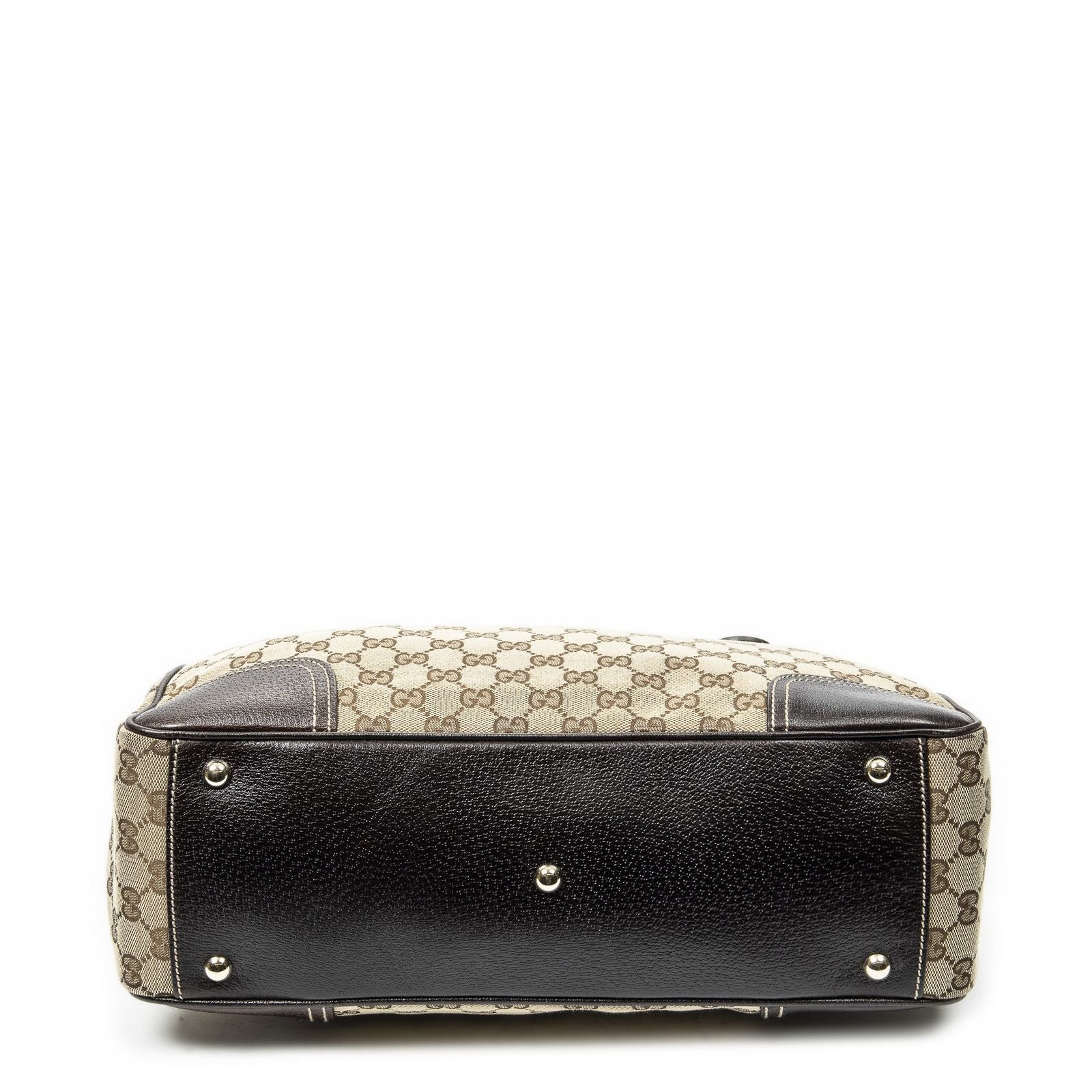 Gucci Princi Tote Brown Beige GG Canvas — view 6