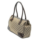 Gucci Princi Tote Brown Beige GG Canvas — view 2