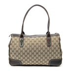 Gucci Princi Tote Brown Beige GG Canvas — view 5
