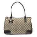 Gucci Princi Tote Brown Beige GG Canvas