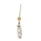 Louis Vuitton Mini Pochette Ivory Damier Azur — view 4