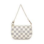 Louis Vuitton Mini Pochette Ivory Damier Azur
