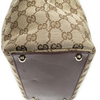 Gucci Eclipse Tote Maroon Beige GG Canvas — view 8