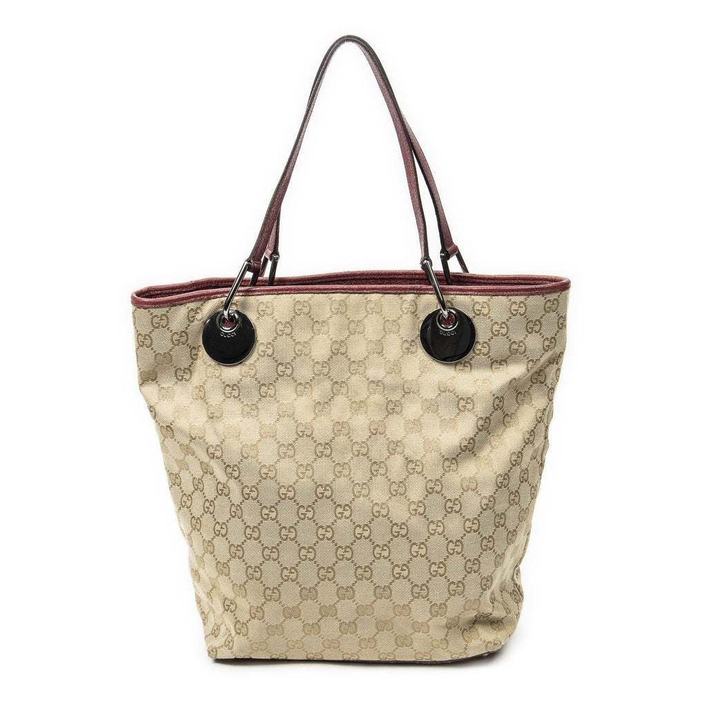Gucci Eclipse Tote Beige GG Canvas