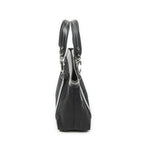 Dior Vintage Embroidery Trotter Tote Black Pattern — view 3