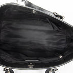 Dior Vintage Embroidery Trotter Tote Black Pattern — view 9