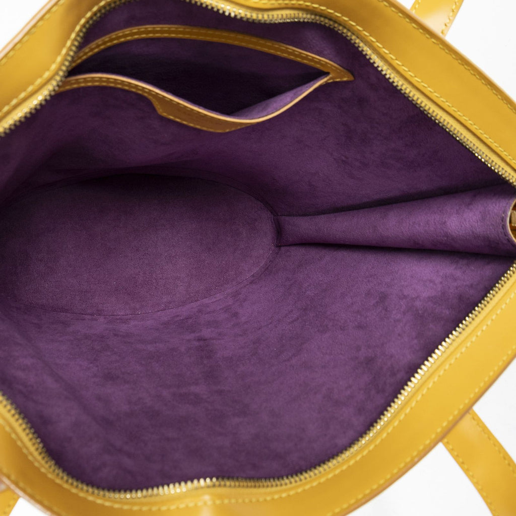 Louis Vuitton Saint Jacques Long Strap Yellow Epi Messenger — view 9