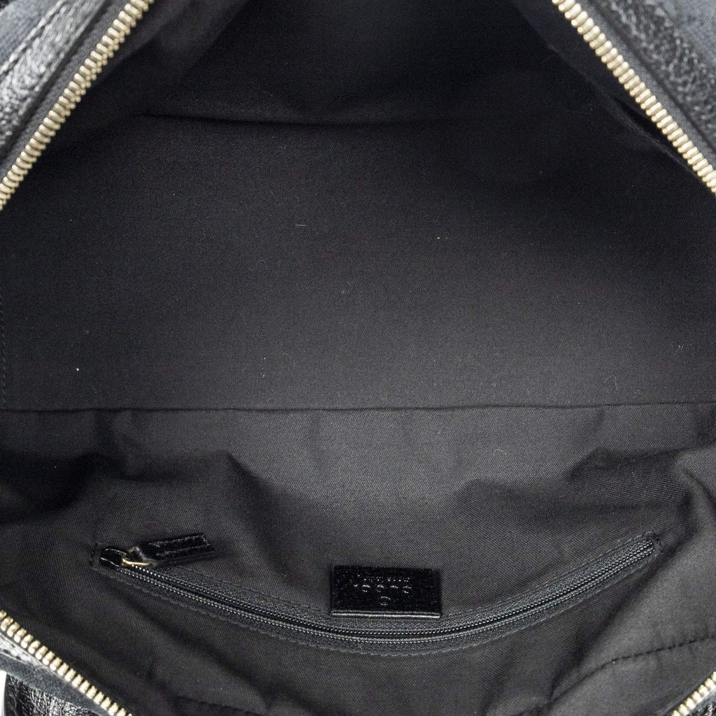 Gucci Web Principe Boston Black GG Canvas Messenger — view 9