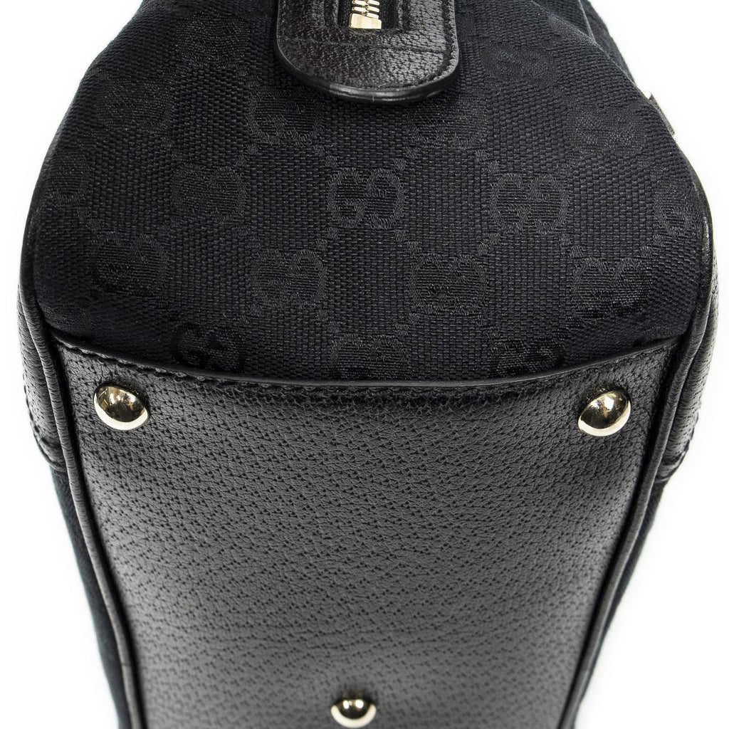 Gucci Web Principe Boston Black GG Canvas Messenger — view 7
