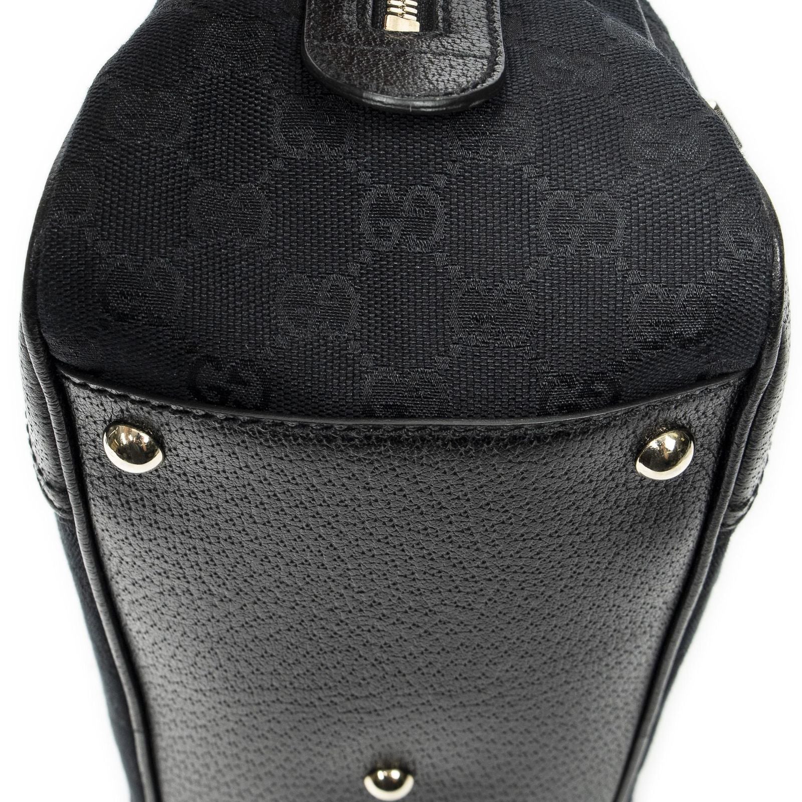 Gucci Web Principe Boston Black GG Canvas Messenger — view 7