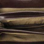 Fendi Vintage Zip Tote Tan Brown Zucca Canvas — view 9