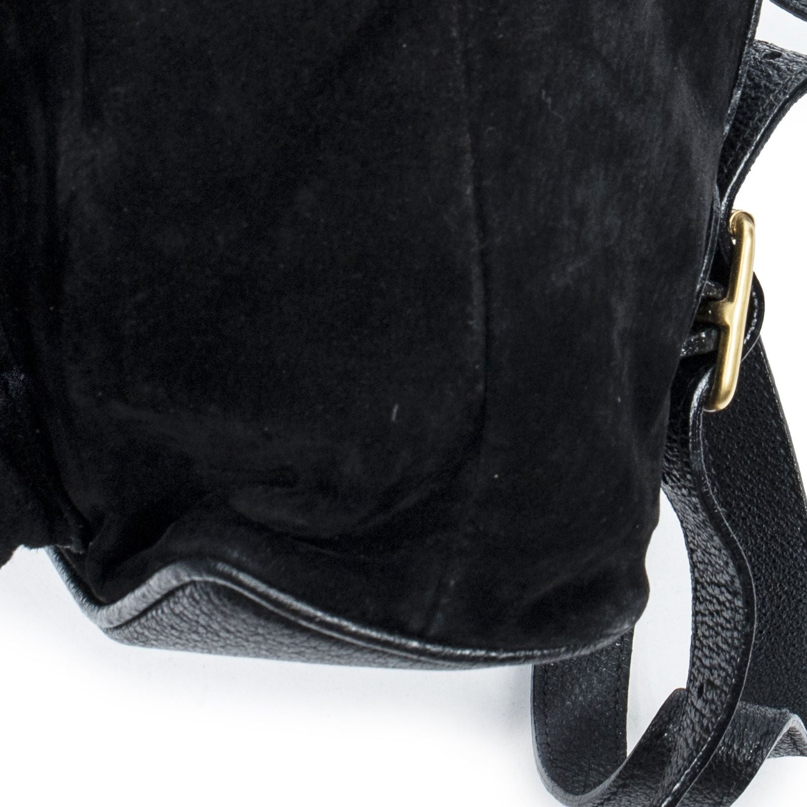 Gucci Minibumbu Backpack Black Suede Leather — view 8