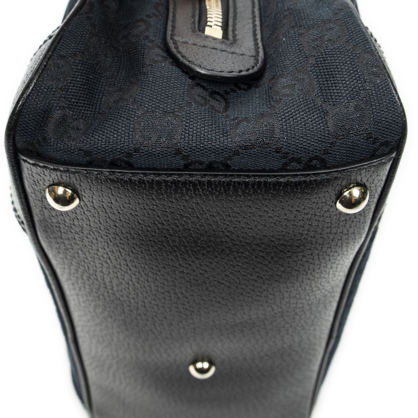 Gucci Web Principe Boston Black GG Canvas Messenger — view 8