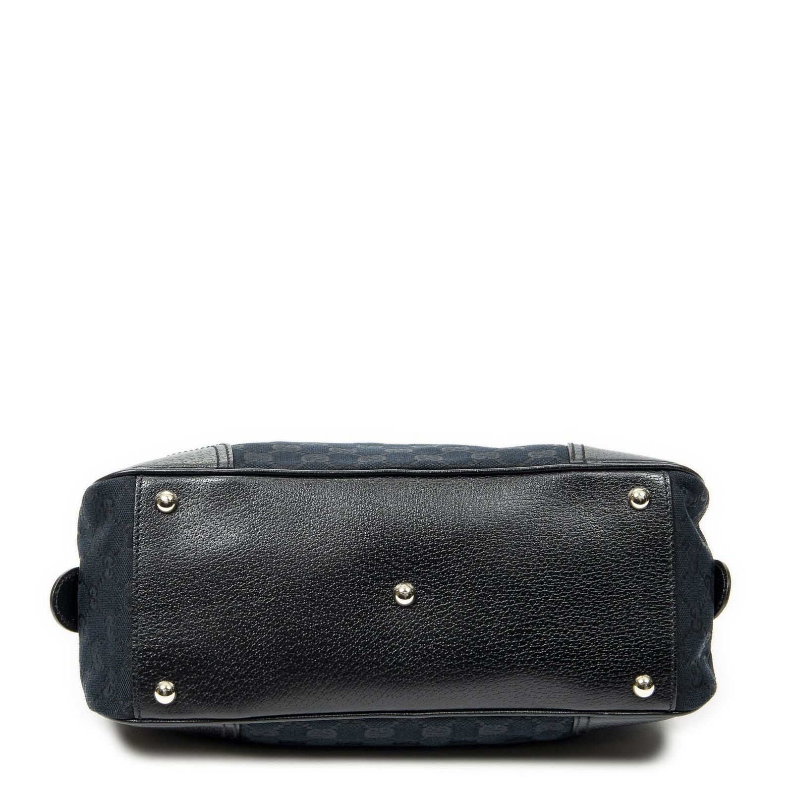 Gucci Web Principe Boston Black GG Canvas Messenger — view 6
