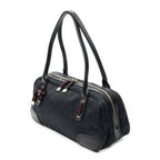 Gucci Web Principe Boston Black GG Canvas Messenger — view 2