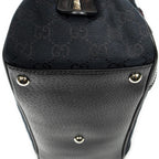 Gucci Web Principe Boston Black GG Canvas Messenger — view 7