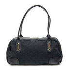 Gucci Web Principe Boston Black GG Canvas Messenger — view 5