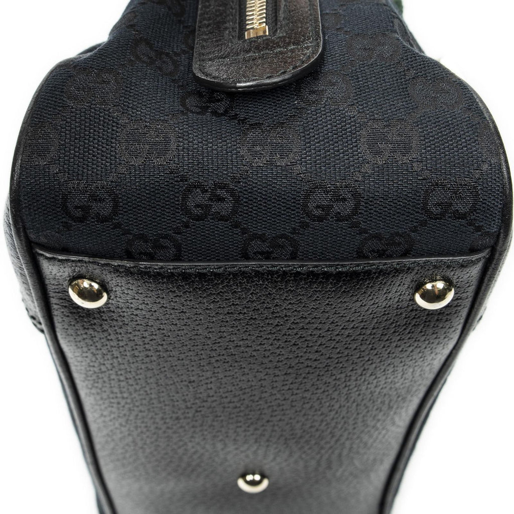Gucci Web Principe Boston Black GG Canvas Messenger — view 7