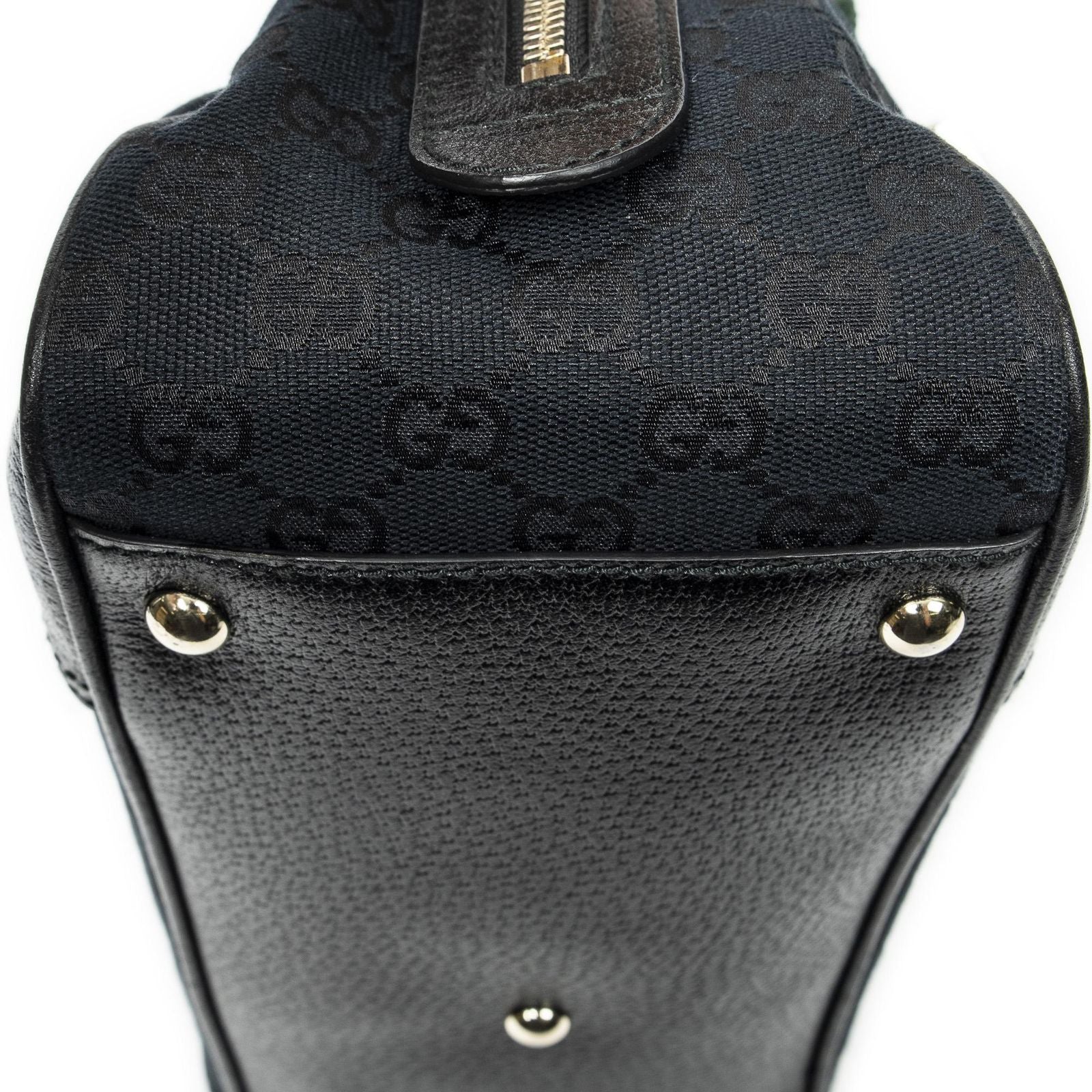 Gucci Web Principe Boston Black GG Canvas Messenger — view 7
