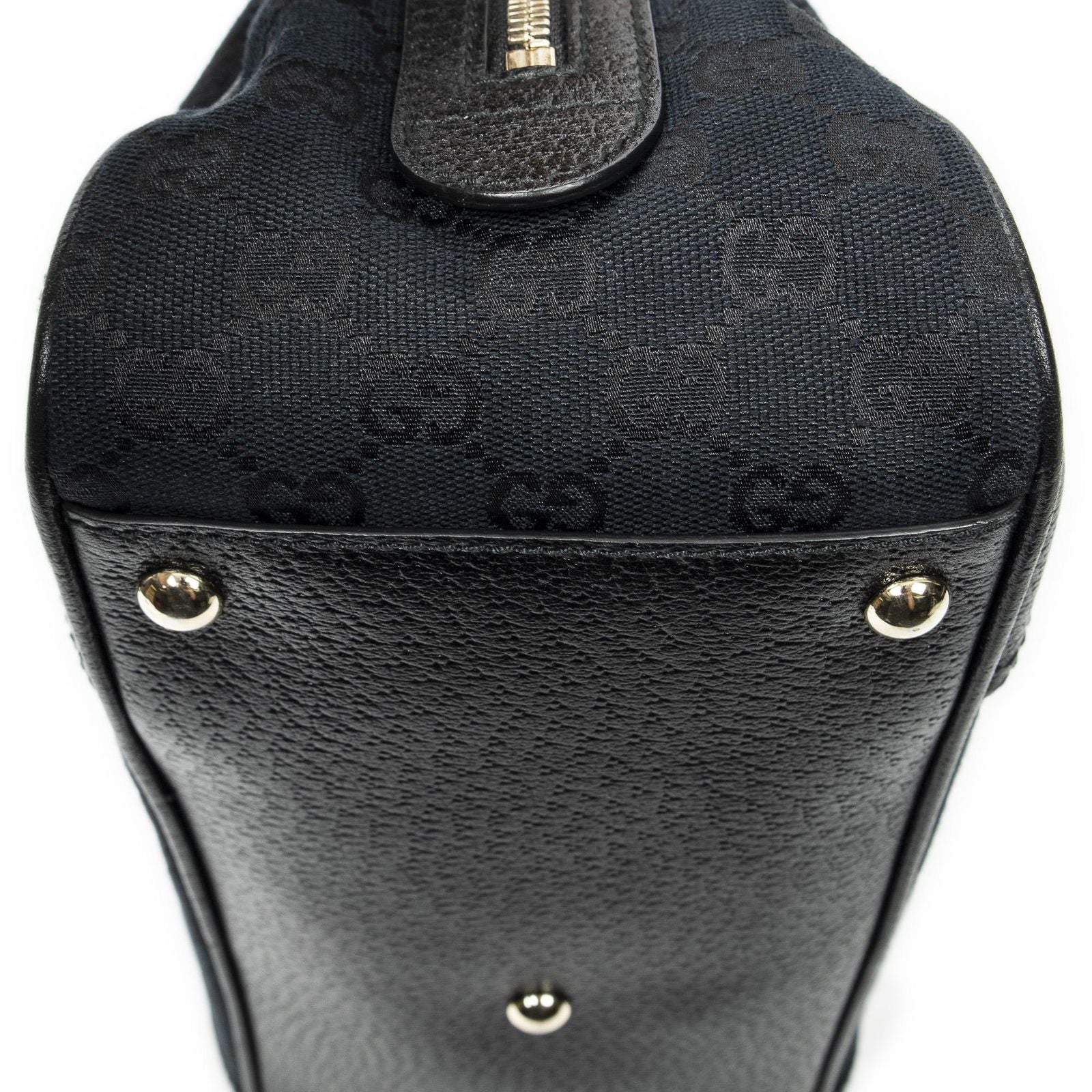 Gucci Web Principe Boston Black GG Canvas Messenger — view 8