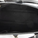 Gucci Small Jackie Tote Black GG Canvas — view 9