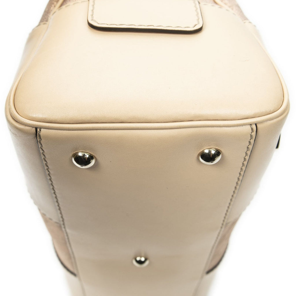 Gucci Brea Heart Boston Light Pink GG Canvas Shoulder — view 8