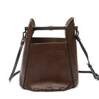Loewe Bamboo Crossbody Dark Brown Calfskin Leather