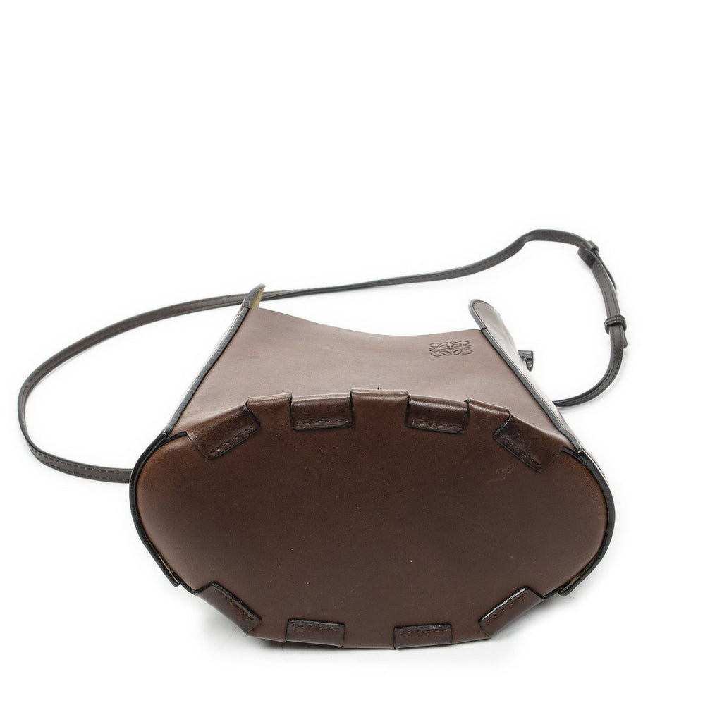Loewe Bamboo Crossbody Dark Brown Calfskin Leather — view 6